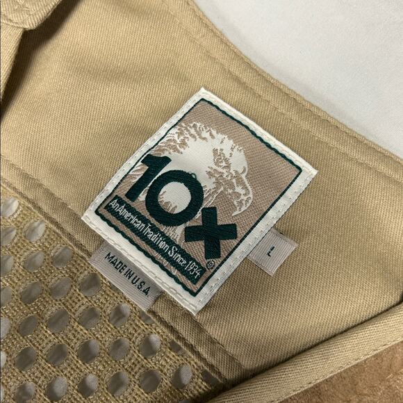 NWT Vintage 10x Americas Finest Sport Clothing Hunting Shooting Vest Men’s Large - Picture 5 of 9